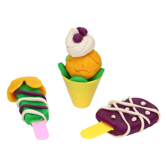 Kleiset ijslolly's- 4 kleipotjes