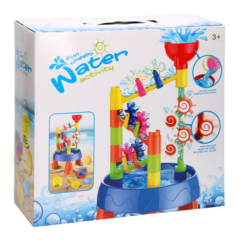 Afbeelding laden in galerijviewer, Lobbes speelgoed bv waterspeelbaan met strandset, 23dlg.
