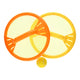 tennisschijven met bal