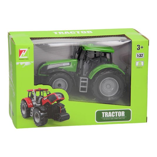 Kunststof tractor 1:32