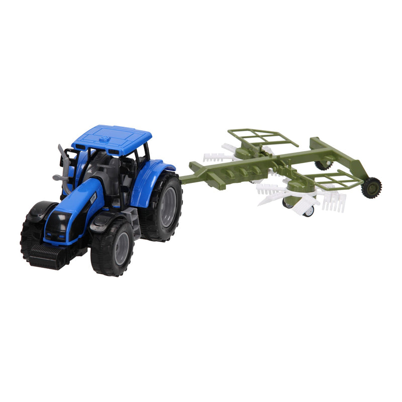 Load image into Gallery viewer, Tractor met hooischudder 1:32
