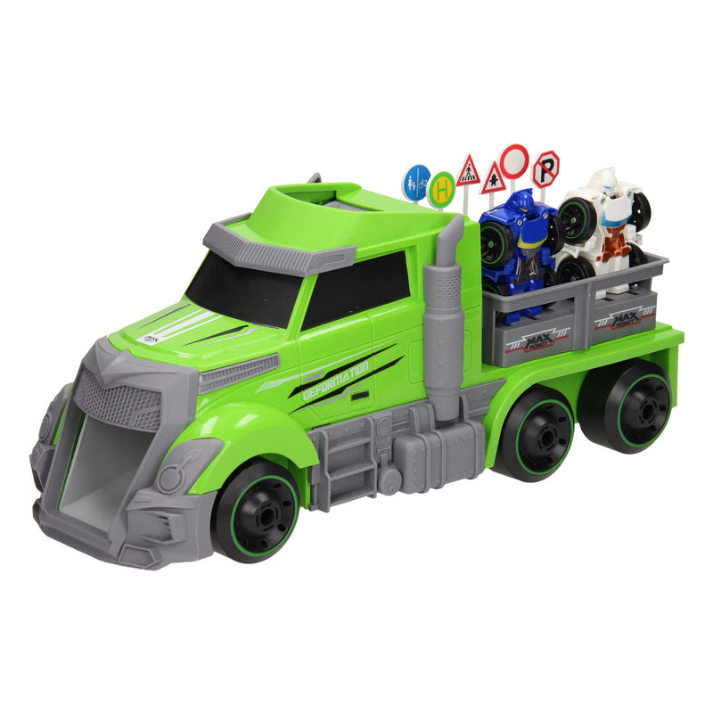 Load image into Gallery viewer, Max robot Max Robot Transformeerset Mega Groen
