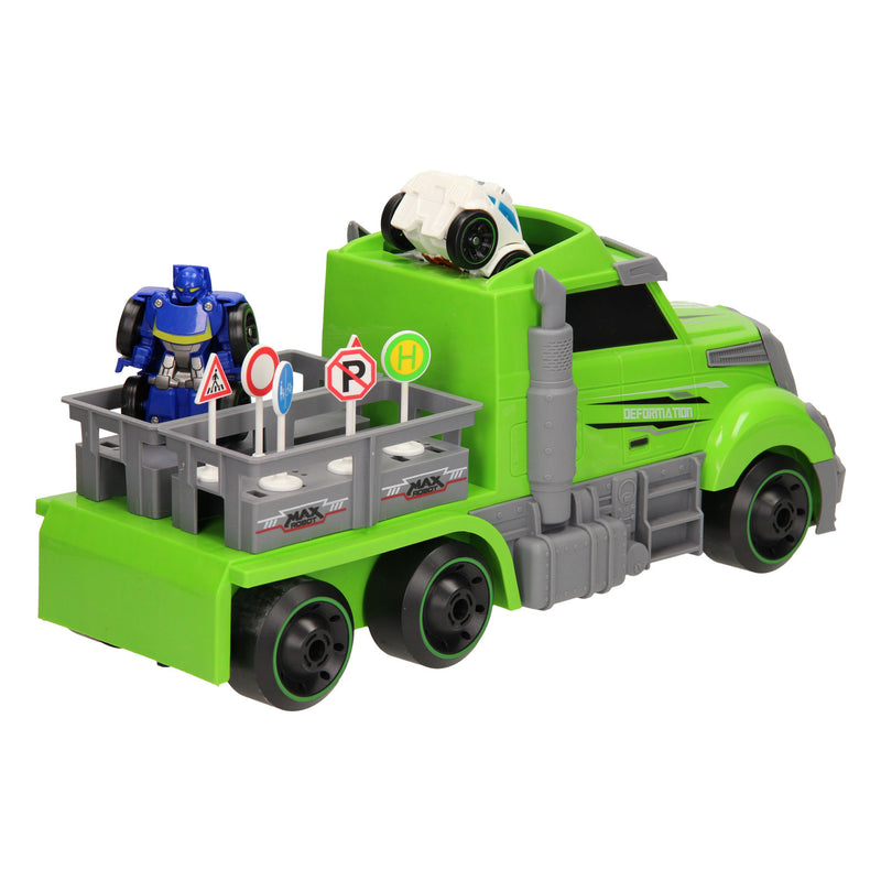 Load image into Gallery viewer, Max robot Max Robot Transformeerset Mega Groen
