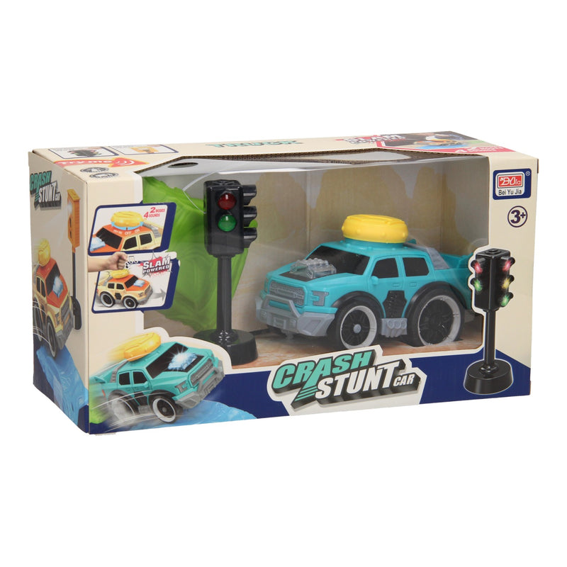 Afbeelding laden in galerijviewer, Lobbes speelgoed bv crash stunt auto set
