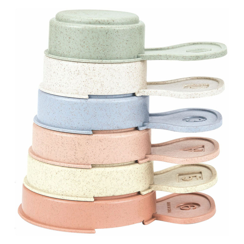 Load image into Gallery viewer, Lobbes stapelbekers met handvat pastel, 6dlg.
