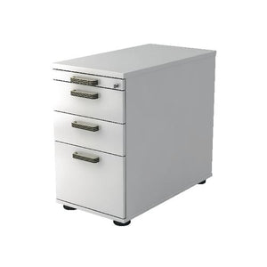 Bach mobiel ladenblok hammerer vsc40 melamine 428x800x760mm 3 laden wit