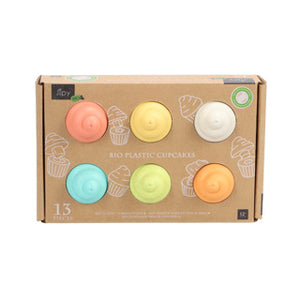 Jipy bioplastic cupcake vormenstoof | 4 stuks