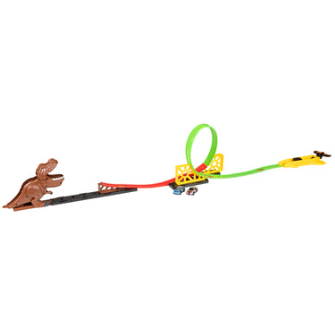 Lanceerset dino met looping schans