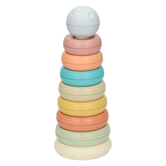 Baby stapeltoren pastel