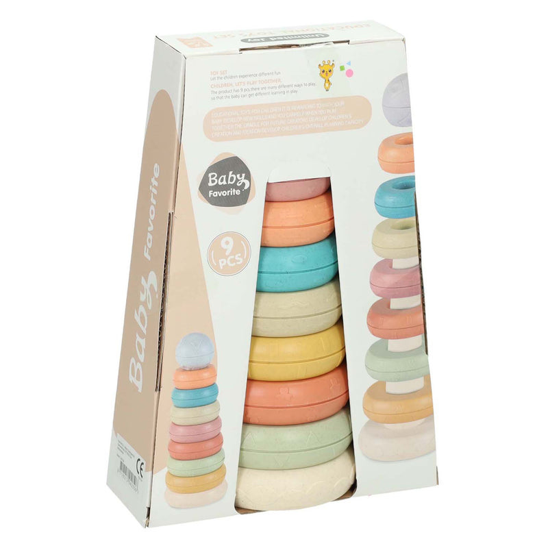 Load image into Gallery viewer, Baby stapeltoren pastel
