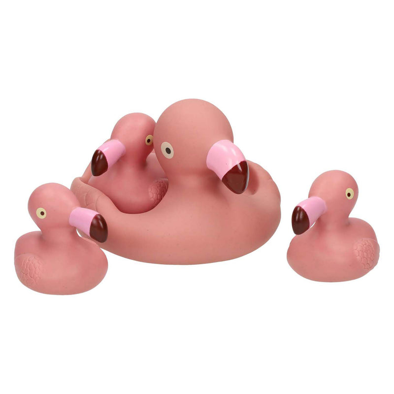 Load image into Gallery viewer, Baddieren flamingo familie, 4dlg
