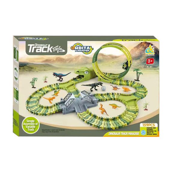 Afbeelding laden in galerijviewer, Dinotrack met looping speelset
