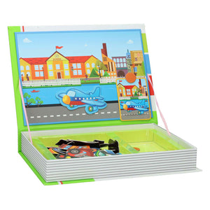 Magnetische koffer stad