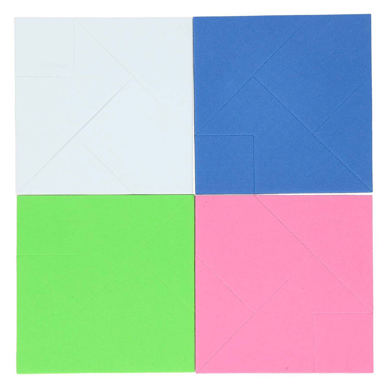 Load image into Gallery viewer, Foam tangrampuzzels, 4st.
