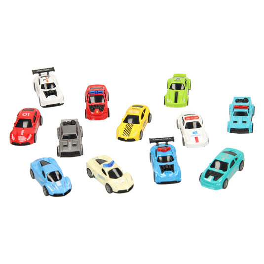 Lobbes speelgoed bv die-cast auto's speelset, 12dlg.