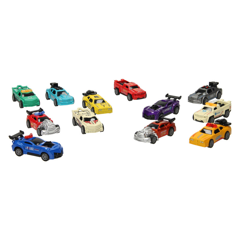 Load image into Gallery viewer, Die-cast raceauto's, 12dlg.
