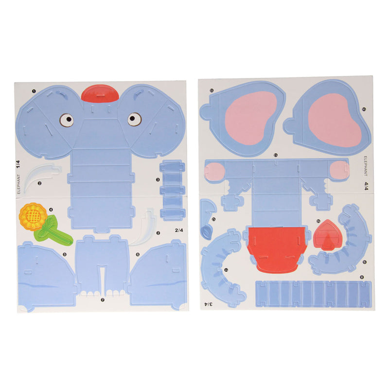 Load image into Gallery viewer, Bouwpakket 3d olifant
