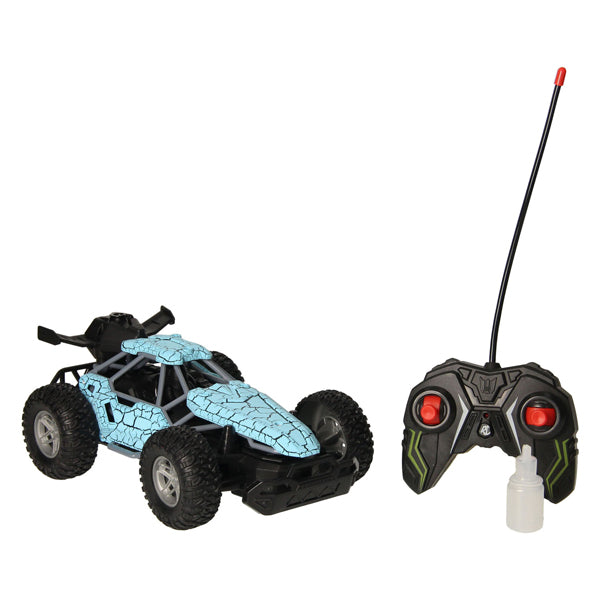 Load image into Gallery viewer, Rc bestuurbare auto met rookfunctie - blauw
