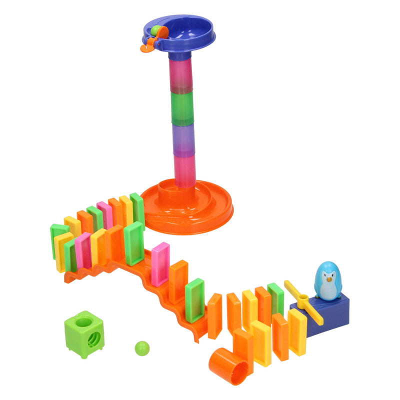 ギャラリービューアに画像をロードする, Knikkerbaan dominoset, 43dlg.
