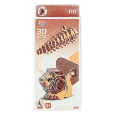 Lobbes 3d puzzel leeuw, 26st.