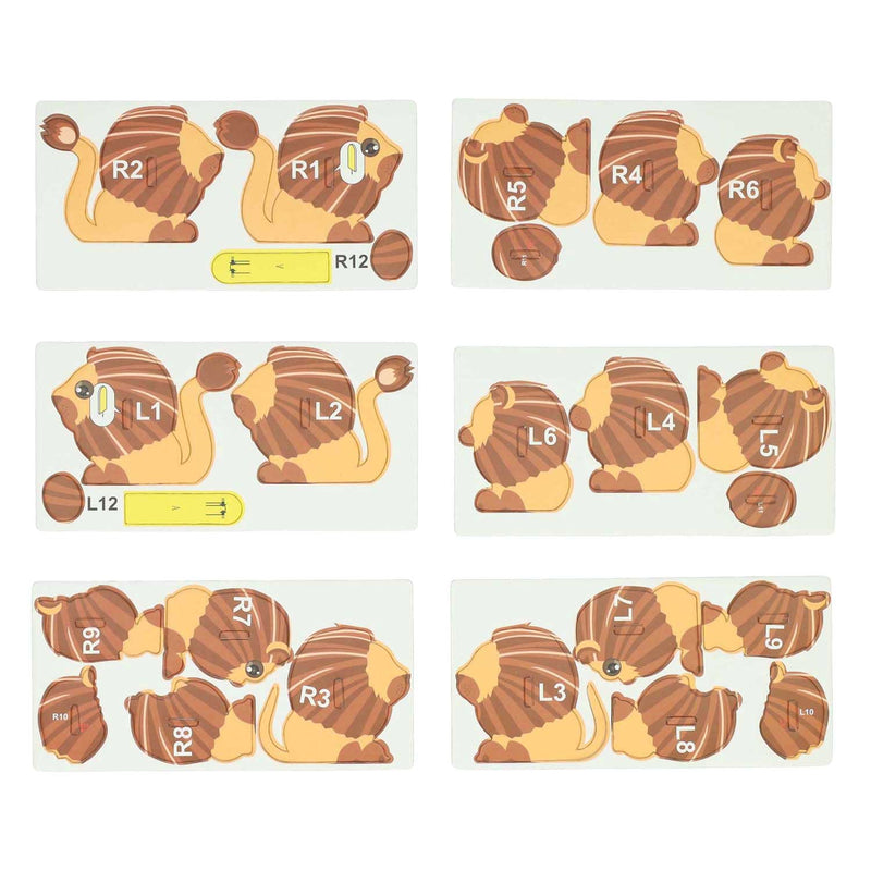 Load image into Gallery viewer, 3d puzzel leeuw, 26st.
