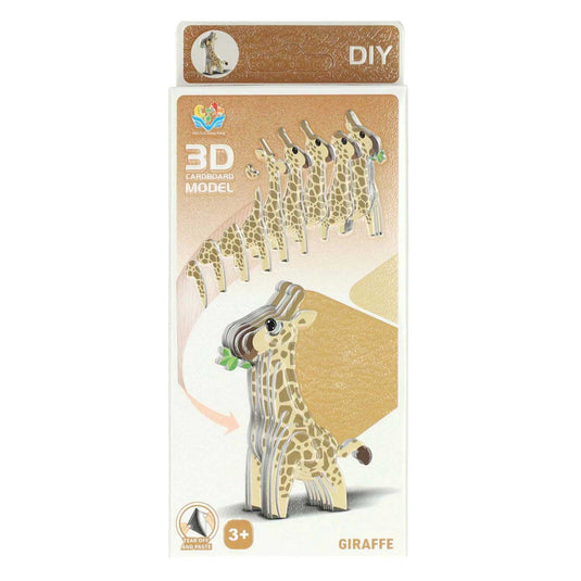 3d puzzel giraffe, 30st.