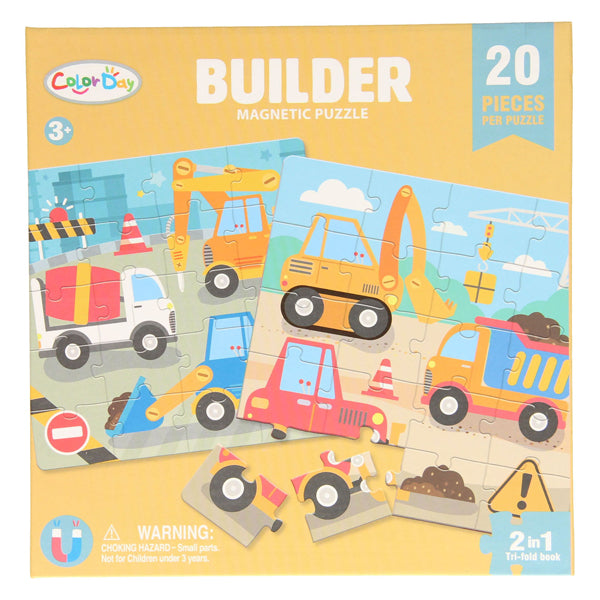 Load image into Gallery viewer, Magnetisch puzzelboek constructie
