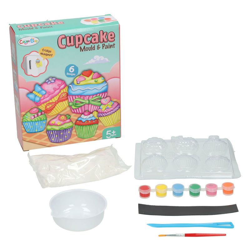 Load image into Gallery viewer, Gieten schilderen cupcakes
