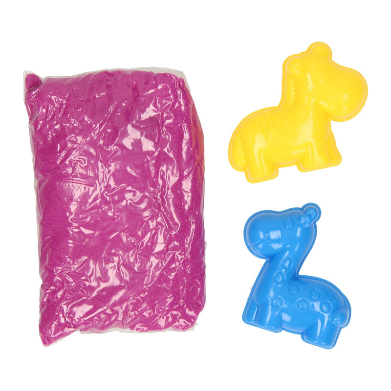 Load image into Gallery viewer, Speelzand 150gr met dierenvormpjes
