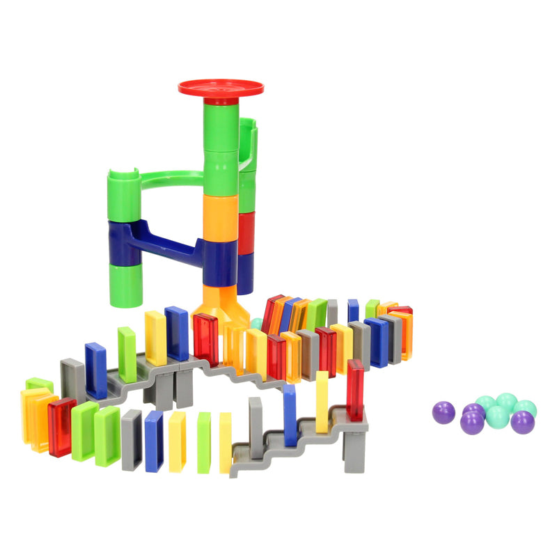 Load image into Gallery viewer, Knikkerbaan met domino, 66dlg.
