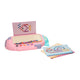 Kleuren buttons spel met magnetische pen roze