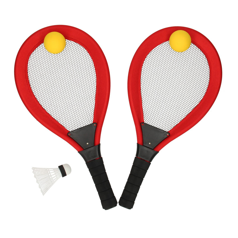 Load image into Gallery viewer, Lobbes speelgoed bv soft tennis- en badmintonset kleur
