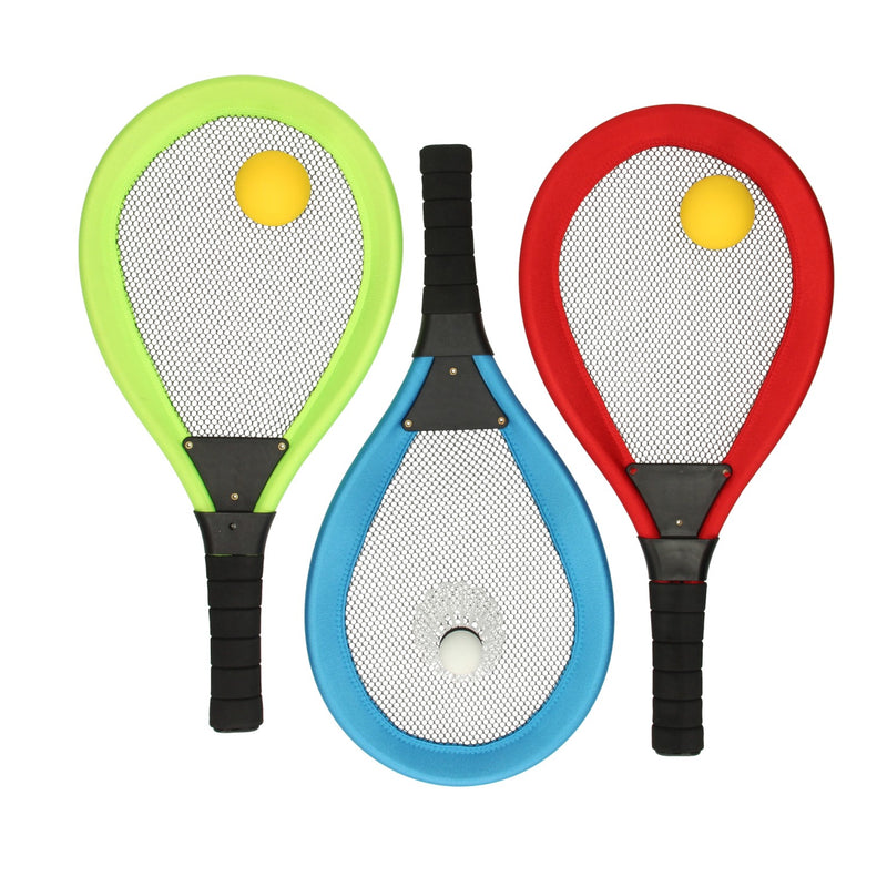 Load image into Gallery viewer, Lobbes speelgoed bv soft tennis- en badmintonset kleur
