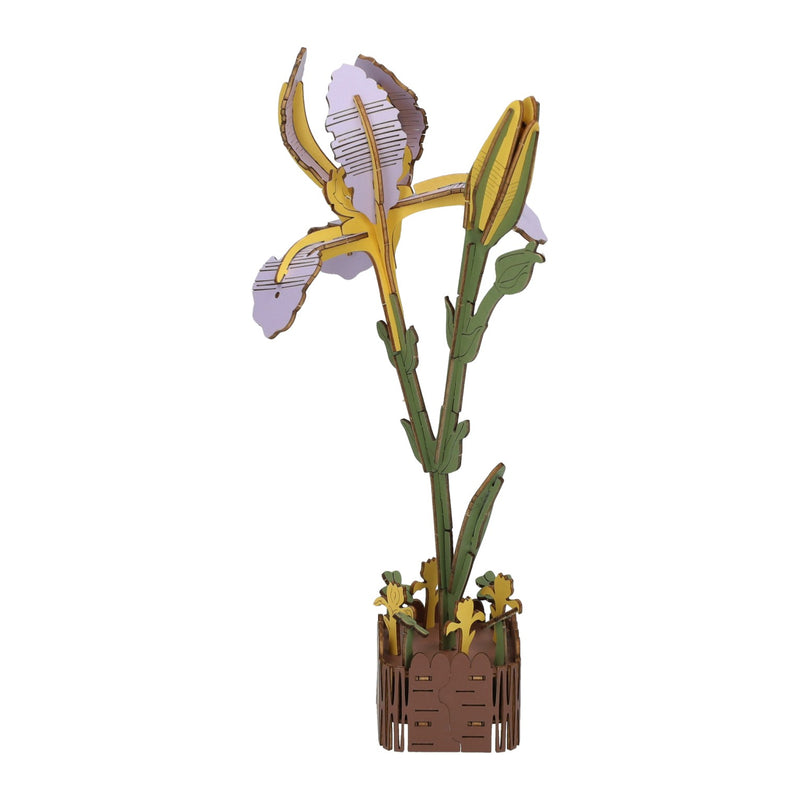 Load image into Gallery viewer, Lobbes speelgoed bv houten 3d bouwpakket iris - 60dlg.
