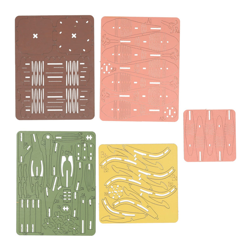 ギャラリービューアに画像をロードする, Lobbes houten 3d bouwpakket lelie - 71dlg.
