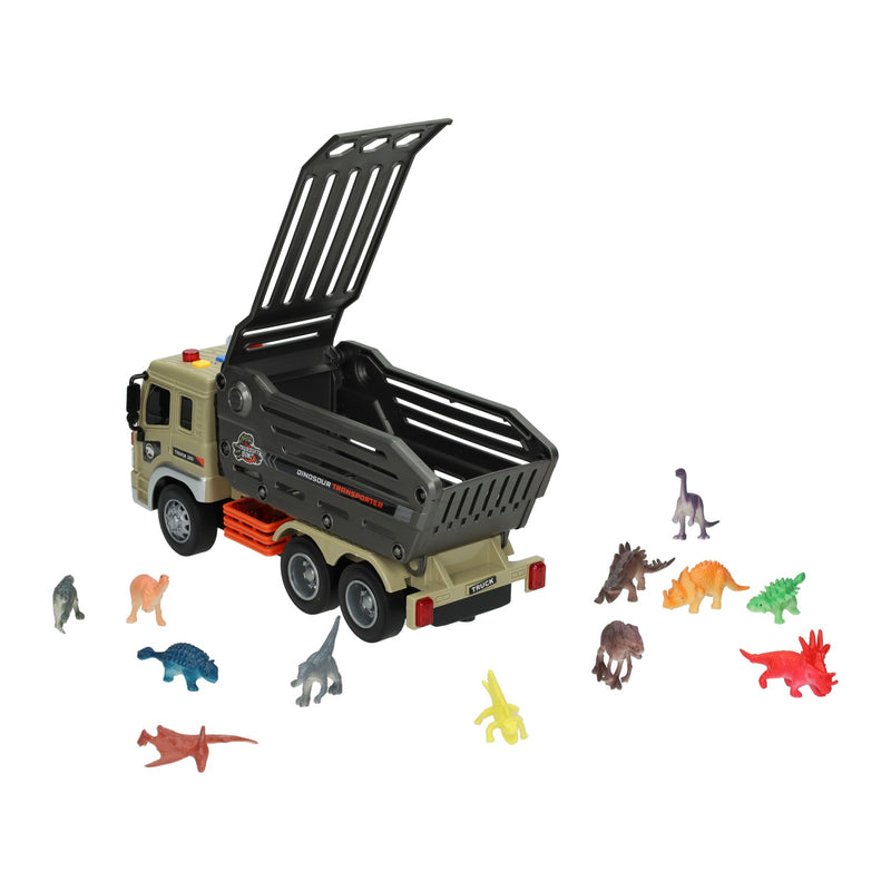 Cargue la imagen en el visor de la galería, Rescue vrachtwagen met dino's
