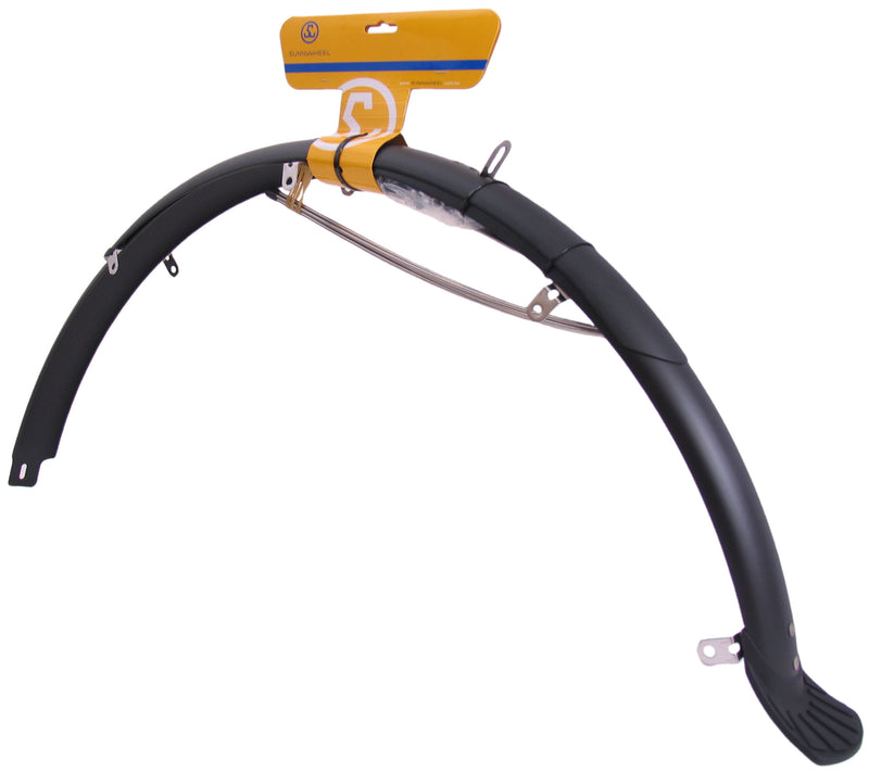 Load image into Gallery viewer, Sunny wheel kunststof spatbordset 28 inch mat zwart 50 mm
