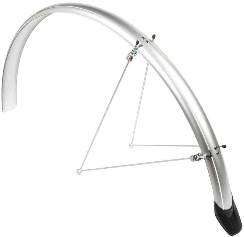 Load image into Gallery viewer, Spatbordset Eurofender Elegance 28 x 46 mm - zilver
