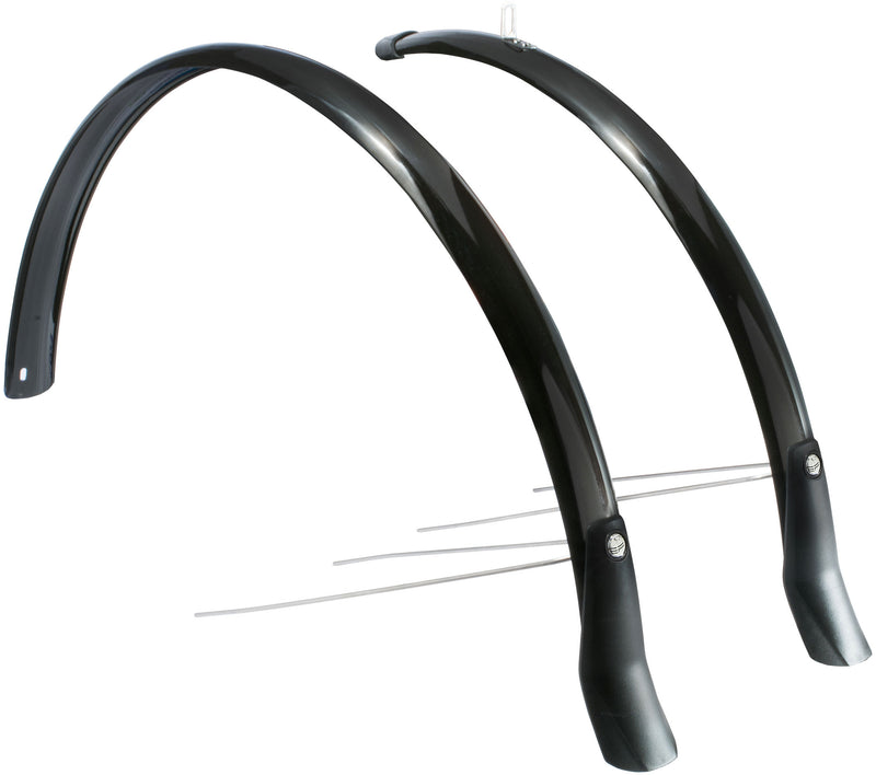 Load image into Gallery viewer, Eurofender Spatbordset Snello 28 x 51 mm zwart
