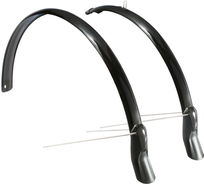 Load image into Gallery viewer, Spatbordset Eurofender Scatto 28 x 51 mm - zwart
