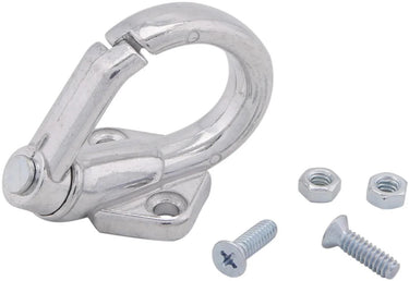 Rms gepäckhaken luggage hook silver