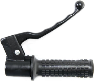 Domino gasdraaigreep armatuur piaggio style throttle grips alu sw 1-pull, brake leve