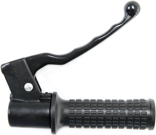 Domino gasdraaigreep armatuur piaggio style throttle grips alu sw 1-pull, brake leve