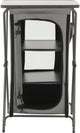 Travellife toledo opbergkast opvouwbaar laag dark grey
