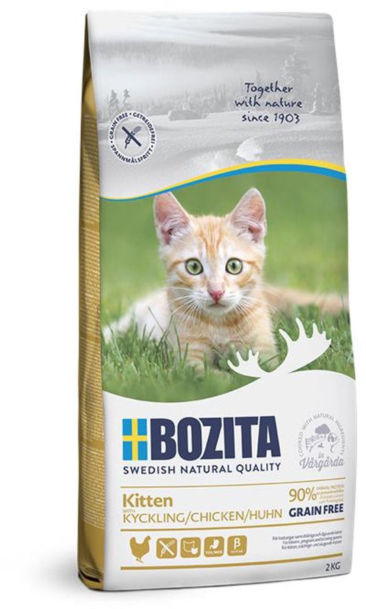 Bozita grain free kitten - 2 kg - kip
