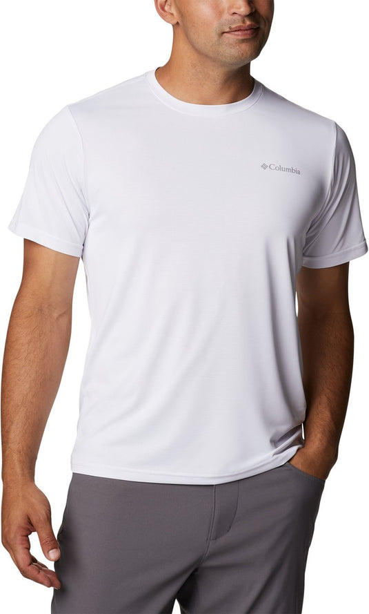 Columbia hike™ crew heren outdoorshirt - white