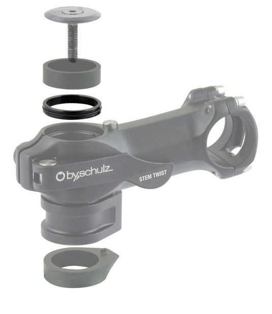 Byschulz spacer by,schulz top cap 11 8 zwart