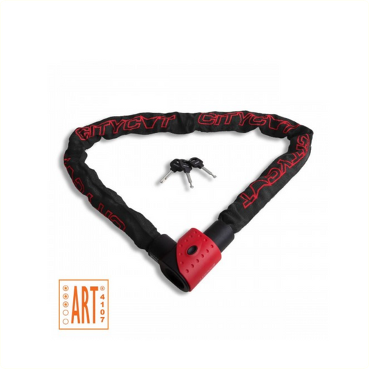 Citycat starry kettingslot art*** 120cm. met nylon hoes