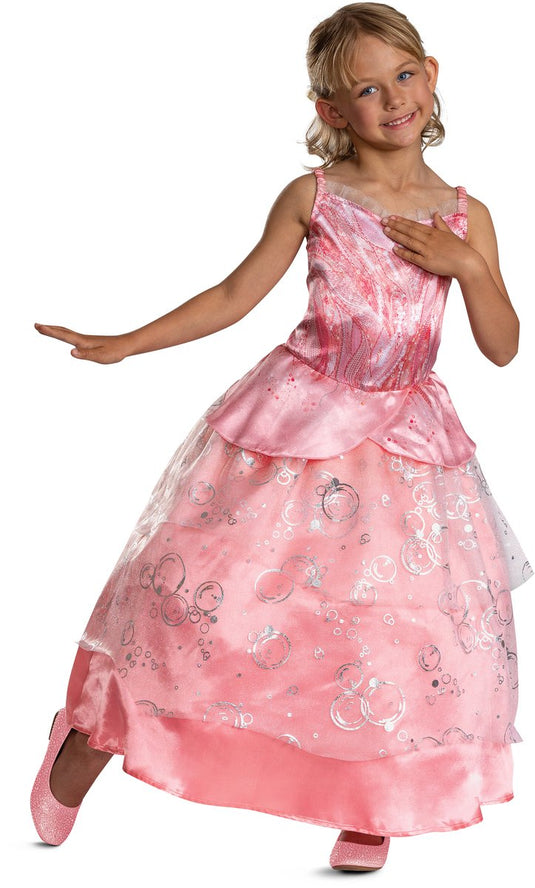Disguise - glinda roze jurk classic kinderkostuum s (4-6 jaar)