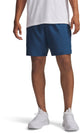 Under armour ua tech woven wordmark short-blu heren sportbroek - wham blauw - wit